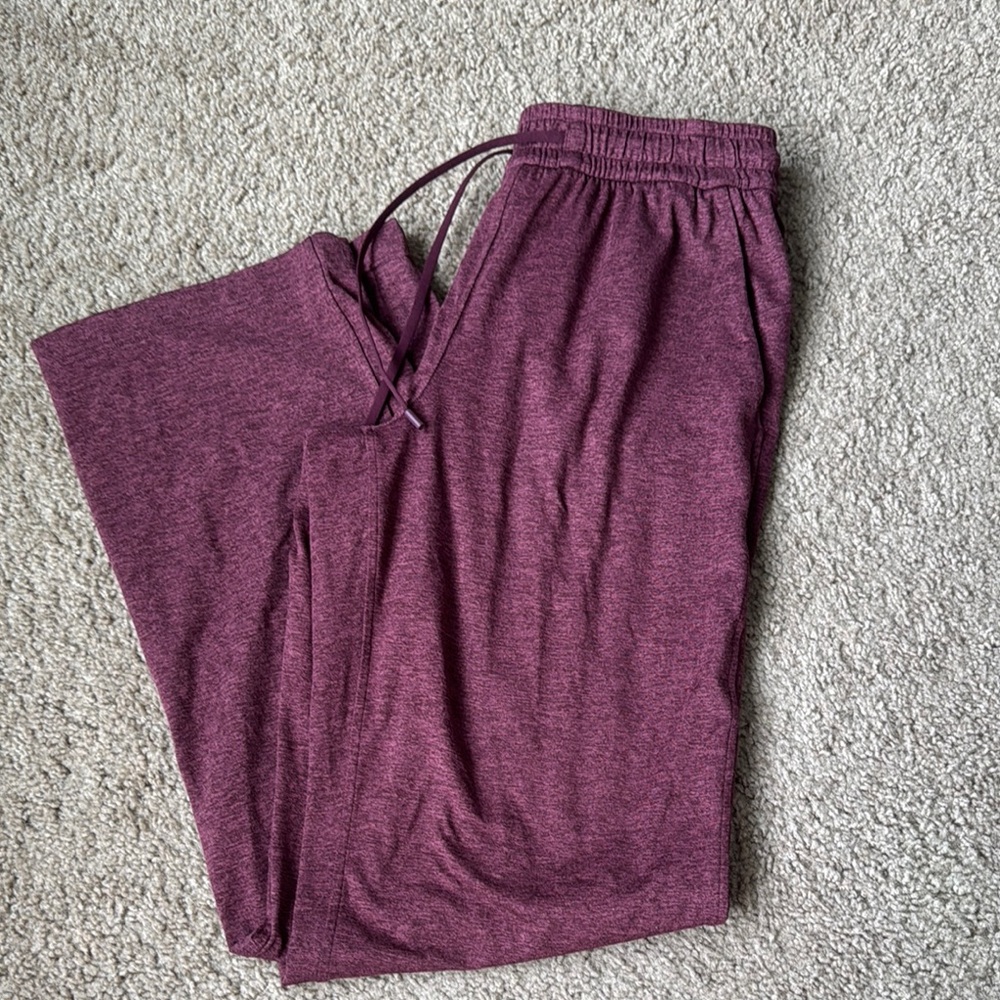 Lululemon Athletica Burgundy Lounge Pants